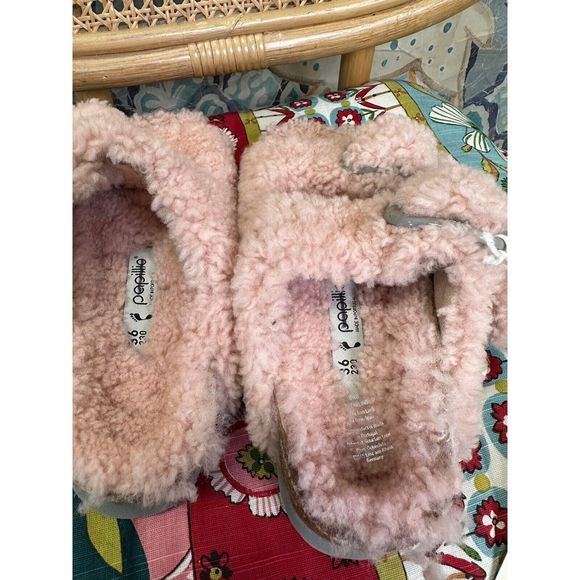 Birkenstock Arizona Teddy Shearling Sandals - Picture 8 of 9